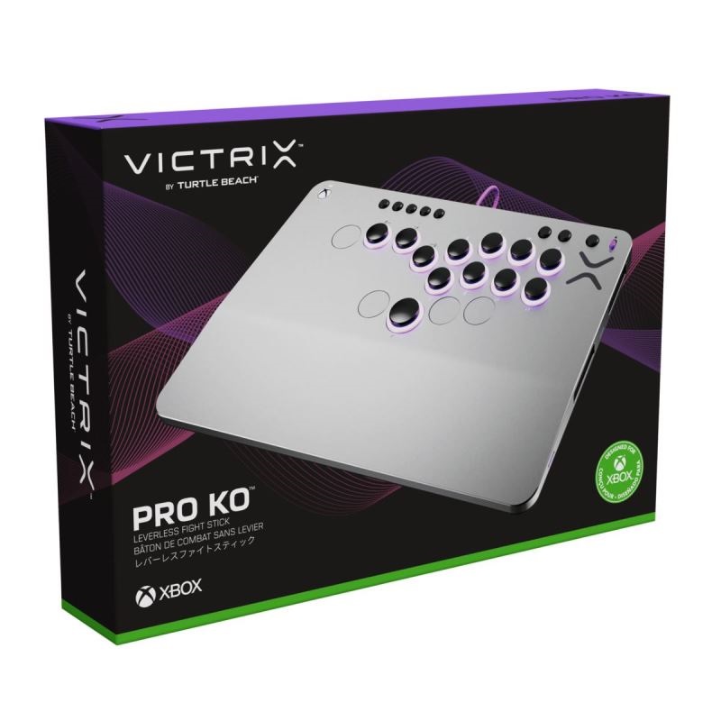 Turtle Beach TBF-2001-05 Victrix Pro KO Leverless Fight Stick PC/Xbox One/Xbox Series X|S vezetékes kontroller