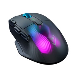 Turtle Beach TBM-1101-05 Bundle Kone XP Air vezeték nélküli fekete egér + RGB töltőállomás