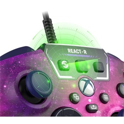 Turtle Beach TBS-0736-05 REACT-R PC/Xbox One/Xbox Series X|S vezetékes lila kontroller