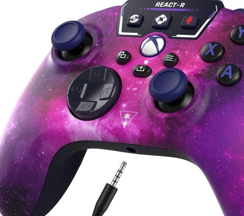 Turtle Beach TBS-0736-05 REACT-R PC/Xbox One/Xbox Series X|S vezetékes lila kontroller