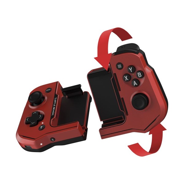 Turtle Beach TBS-0766-05 Atom Android/Bluetooth piros-fekete kontroller