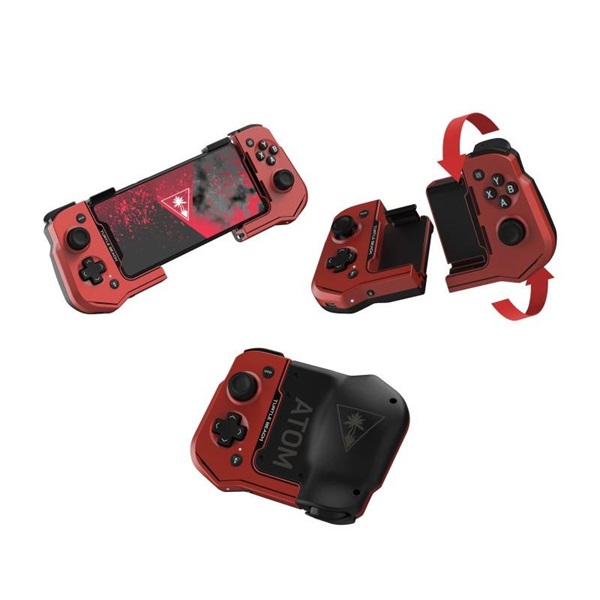 Turtle Beach TBS-0766-05 Atom Android/Bluetooth piros-fekete kontroller