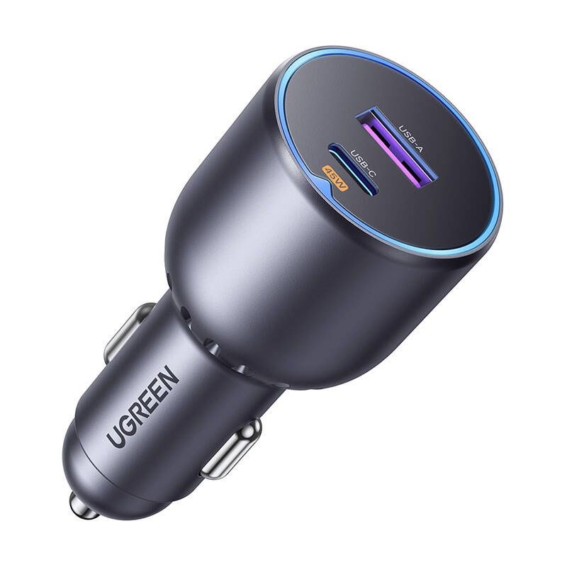 UGREEN EC701 63W USB/USB-C fekete autós töltő