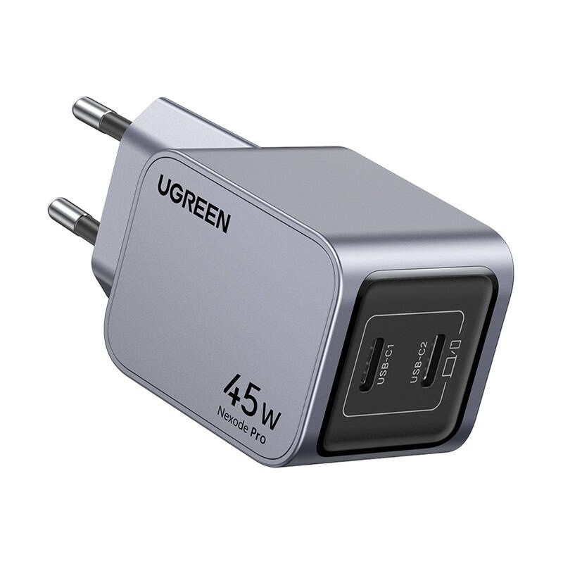 UGREEN Nexode Pro 45W 2xUSB-C szürke hálózati töltő