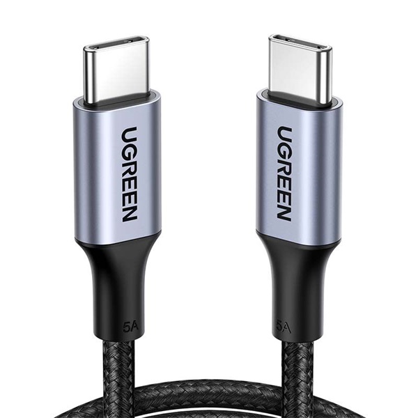 UGREEN US316_200 2m Type-C fekete adat- és töltőkábel