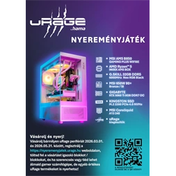 URAGE by Hama 186019 "Stream 700HD" asztali állványos gaming mikrofon