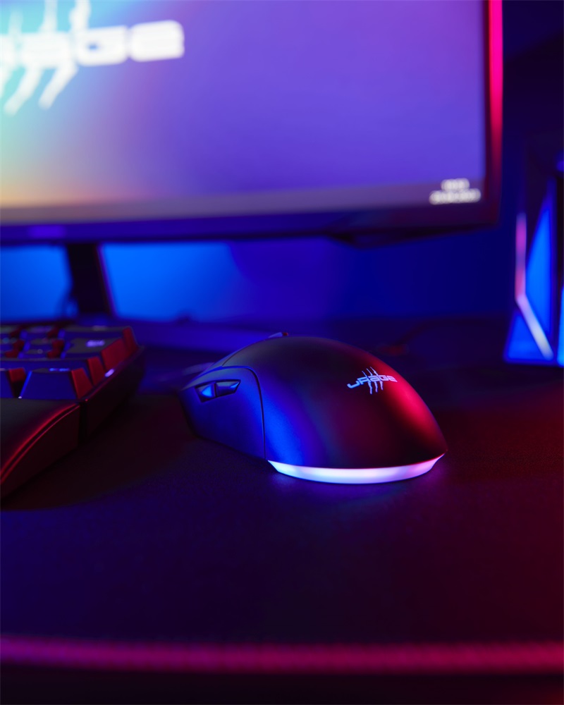 URAGE by Hama 217836 "URAGE REAPER 250" fekete optikai gamer egér
