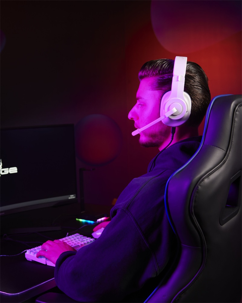 URAGE by Hama 217857 "URAGE SOUNDZ 100 V2" PC/PS/XBOX fehér gamer headset
