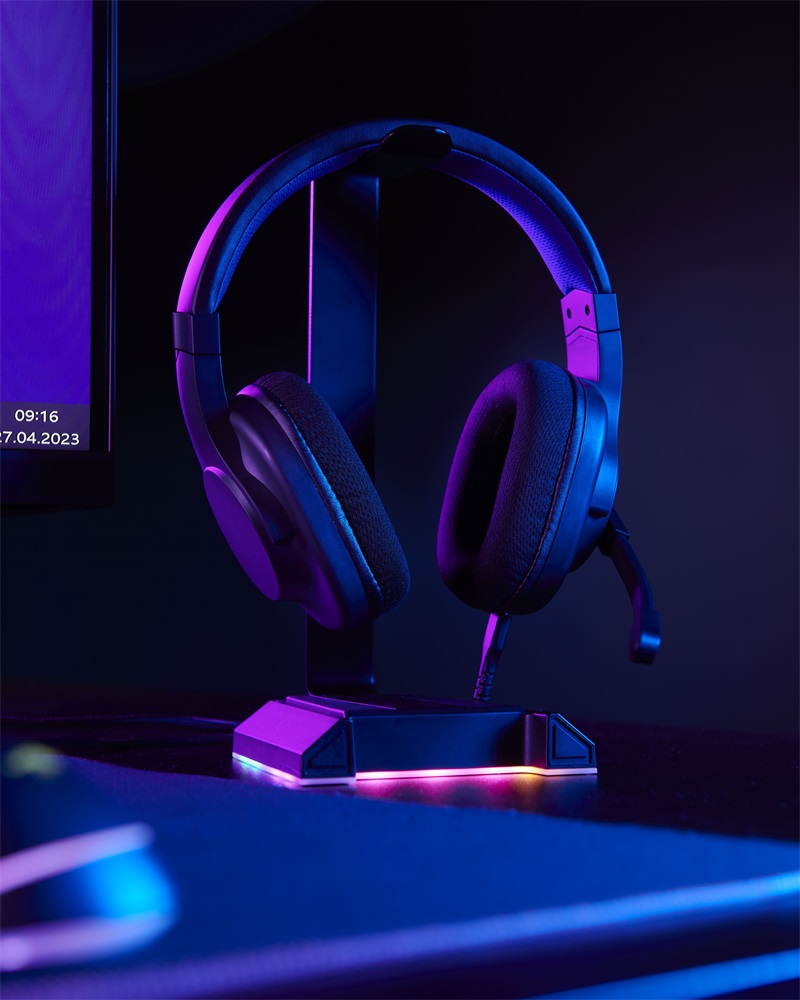 URAGE by Hama 217858 "URAGE SOUNDZ 200 V2" PC/PS fekete gamer headset