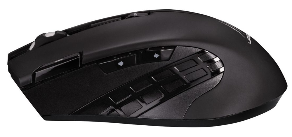 URAGE by Hama 113733 Unleashed vezeték nélküli fekete gamer egér