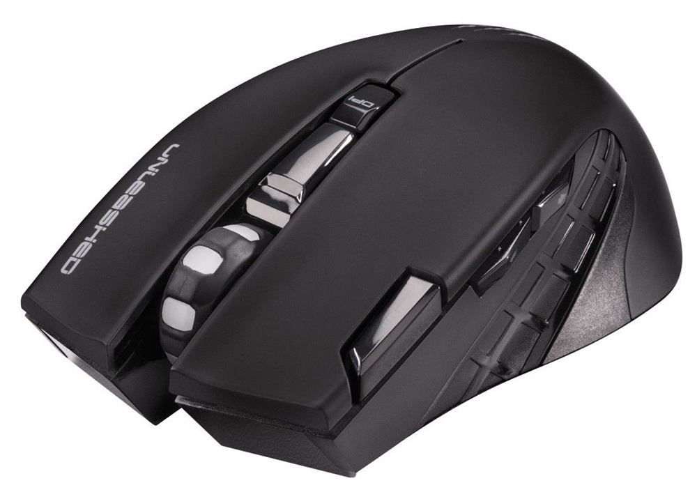 URAGE by Hama 113733 Unleashed vezeték nélküli fekete gamer egér