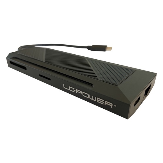 USB HUB LC Power LC-HUB-C-MULTI-6-RGB - USB elosztó