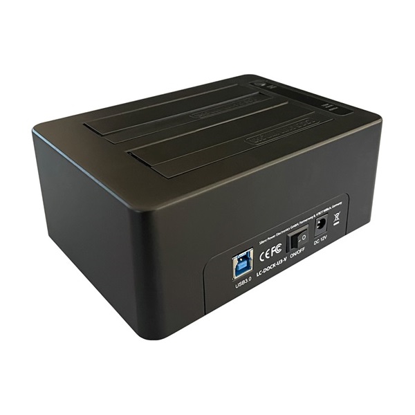 USB LC Power LC-DOCK-U3-V HDD dokkoló állomás
