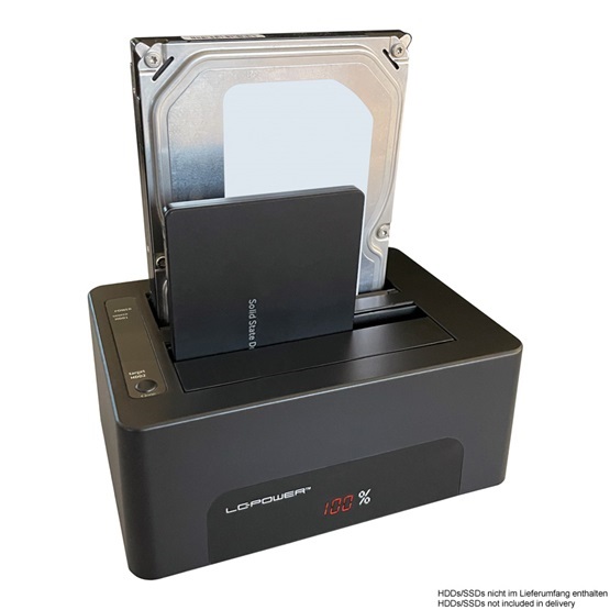 USB LC Power LC-DOCK-U3-V HDD dokkoló állomás