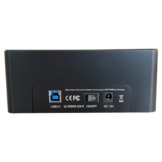 USB LC Power LC-DOCK-U3-V HDD dokkoló állomás
