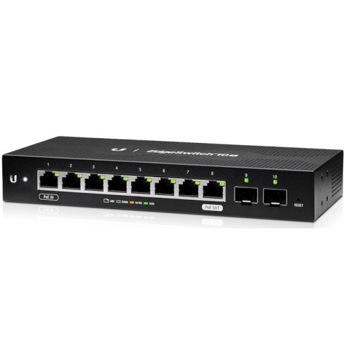 Ubiquiti ES-10X Edgeswitch 10X 8GbE LAN 2xGbE SFP port managed switch