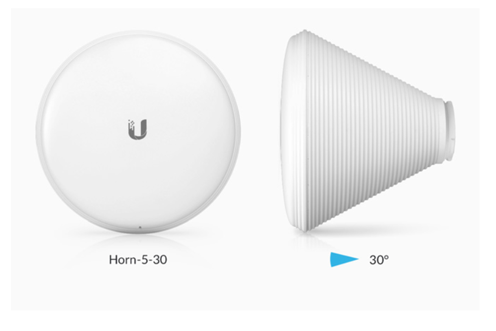 Ubiquiti PrismAP-5-30 5GHz 19dBi 30° tölcsér antenna