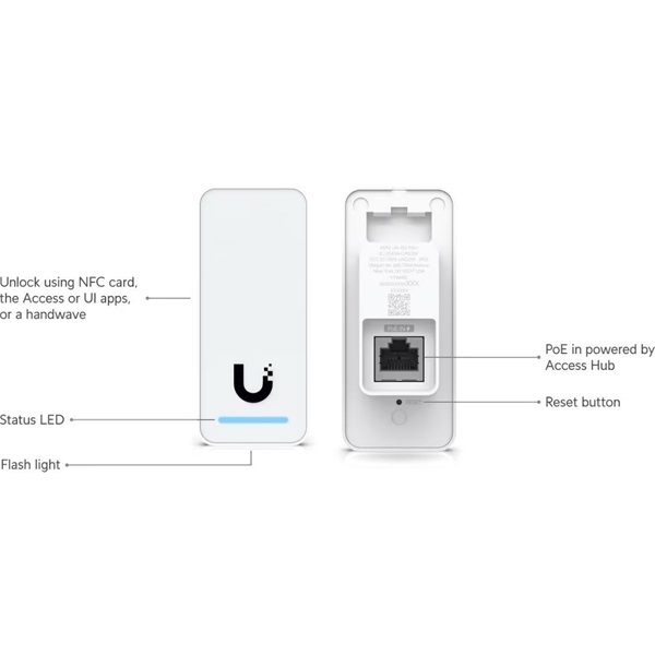 Ubiquiti UA-G2-SK-Pro UniFi Access Pro G2 beléptető rendszer starter kit
