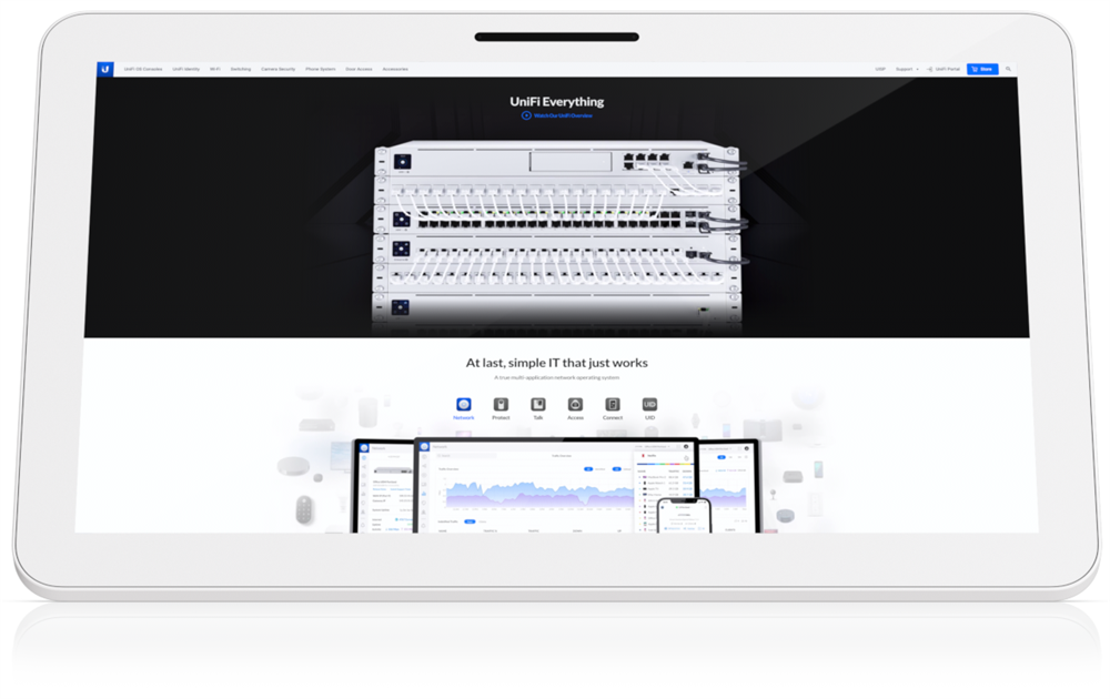Ubiquiti UC-Display 21,5" Full HD érintőképernyős kijelző
