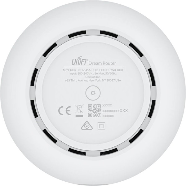 Ubiquiti UDR UniFi Dream Router WiFi 6 Dual-band (Access Point, Switch, Tűzfal, Controller) hálózati eszköz