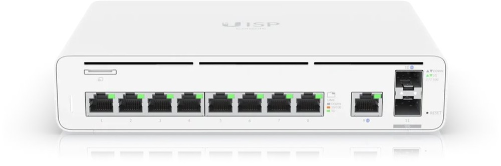 Ubiquiti UISP-Console 8xGbE LAN 1xGbE WAN 2x10G SFP+ port UISP Router