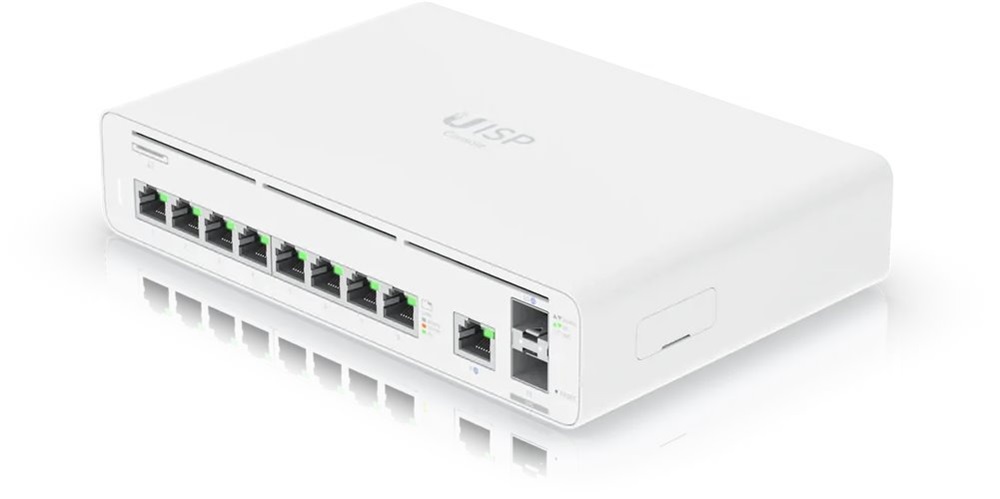 Ubiquiti UISP-Console 8xGbE LAN 1xGbE WAN 2x10G SFP+ port UISP Router