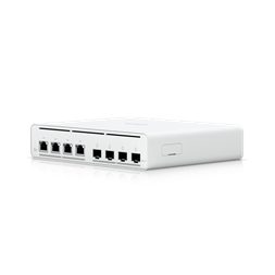Ubiquiti UISP-S-Plus 4x2.5GbE Multi-Gigabit PoE LAN port (160W) 4xSFP+ port L2 menedzselhető switch