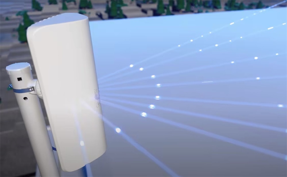 Ubiquiti UISP Wave-AP-Micro 60GHz/5GHz Wi-Fi 6 802.11ax Backup UISP Pont-Multipont Wave Access Point