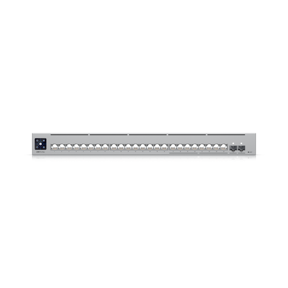 Ubiquiti USW-Pro-Max-24 16port GbE LAN 8x2.5GbE Multi-Gigabit LAN 2x SFP+ port L3 menedzselhető switch