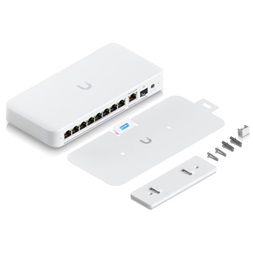 Ubiquiti USW-FLEX-2.5G-8-POE UniFi Flex 8x2.5GbE Multi-Gigabit LAN 196W POE 1x SFP+ combo port Switch