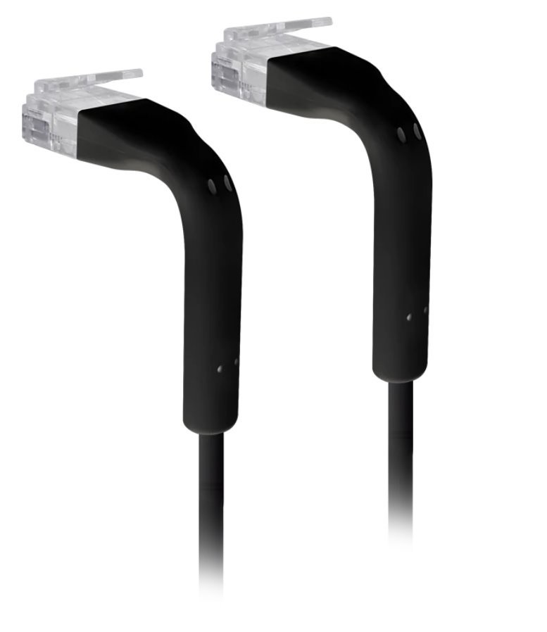 Ubiquiti UniFi Cat6 UTP 8m fekete patch kábel