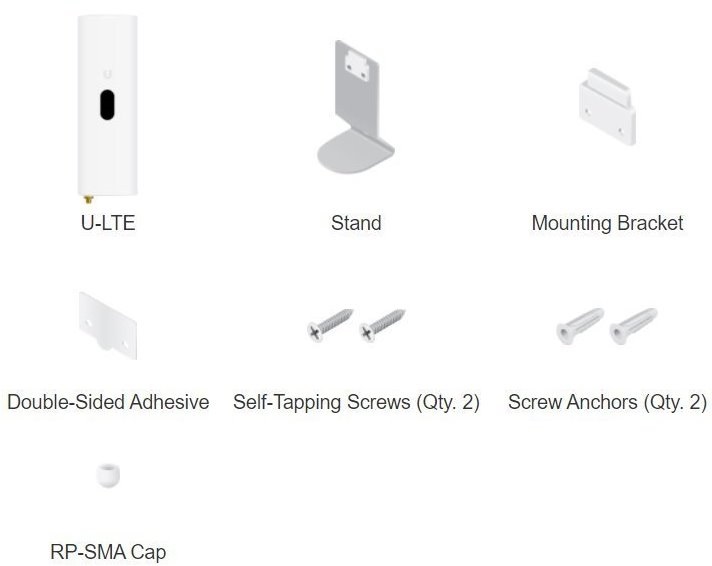 Ubiquiti UniFi U-LTE-Pro 2xGigabit LAN port 1xSIM kártya foglalat redundáns LTE mobil kliens