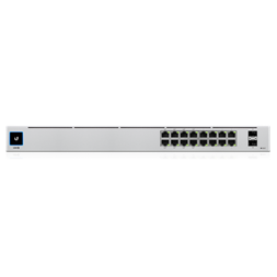 Ubiquiti UniFi USW-16-POE Gen2 16port GbE LAN 8x PoE+ 2xGbE SFP port L2 menedzselhető switch