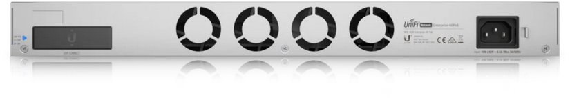 Ubiquiti UniFi USW-Enterprise-48-PoE 48x 2.5GbE Multi-Gigabit PoE LAN 4x10GbE SFP+ port L3 menedzselhető switch