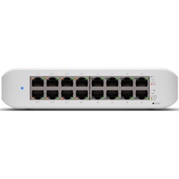 Ubiquiti UniFi USW-Lite-16-PoE 16port GbE LAN 8x PoE+ (45W) L2 menedzselhető switch