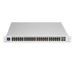 Ubiquiti UniFi USW-PRO-48-POE Gen2 48port GbE LAN 40xPoE+ 8xPoE++ 4xSFP+ port L3 menedzselhető switch
