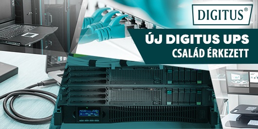 Új UPS rendszerek a DIGITUS kínálatában