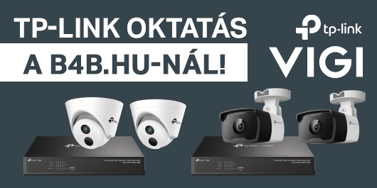 Új fiú a Grundon! Jól ismert márka az IP kamerák piacán! VIGI oktatás a B4B-nél!