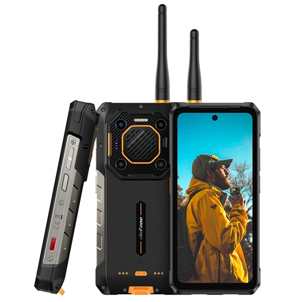 Ulefone Armor 26 Ultra Walkie-Talkie 6,78" 5G 12/512GB DualSIM fekete okostelefon
