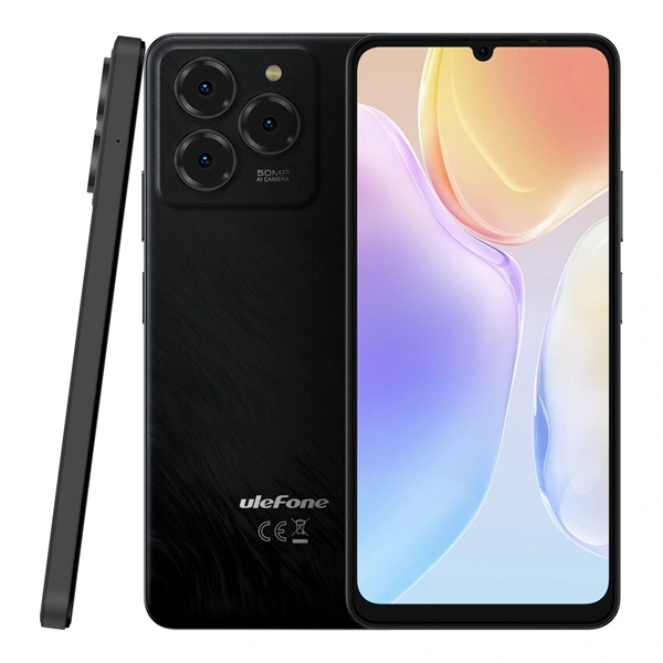 Ulefone Note 20 Pro 6,75" LTE 4/256GB DualSIM fekete okostelefon