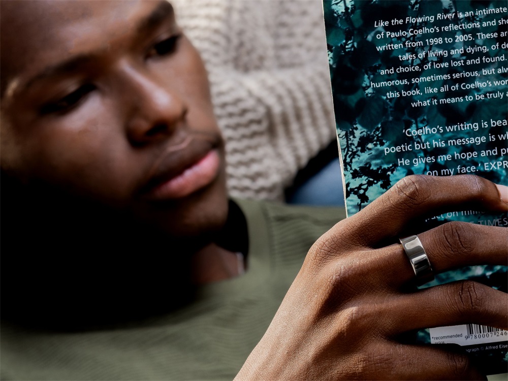 Ultrahuman UHRA-AS-10 Ring Air 10-es méret ezüst okosgyűrű