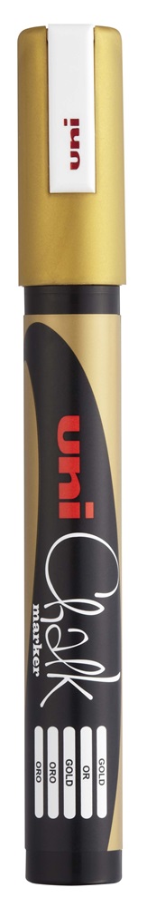 Uni Chalk PWE-5M arany folyékony krétafilc