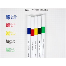Uni Emott No.1 Vivid Colors 5db-os vegyes színű tűfilc készlet