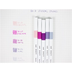 Uni Emott No.7 Floral Colors 5db-os vegyes színű tűfilc készlet