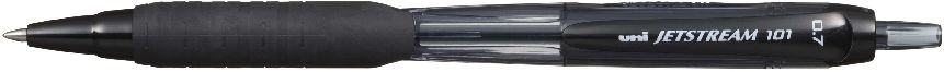 Uni Jetstream SXN-101 0,7 N fekete nyomógombos rollerirón