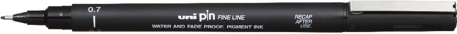 Uni PIN 0,7 mm fekete rajzmarker