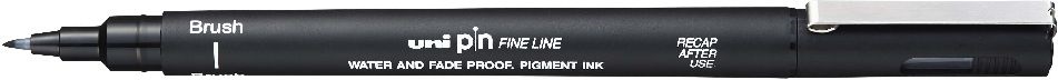 Uni PIN ecset fekete rajzmarker