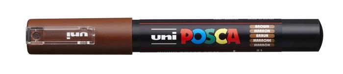 Uni POSCA PC-1M barna marker