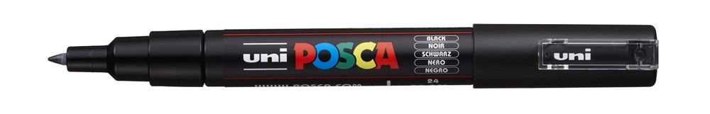 Uni POSCA PC-1M fekete marker
