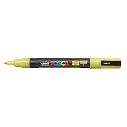 Uni POSCA PC-3ML csillámló sárga marker
